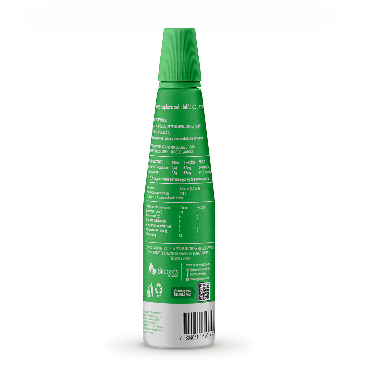 Pack Líquido AluSweet : Alulosa 360ml + Tagatosa 360ml + Stevia 270ml