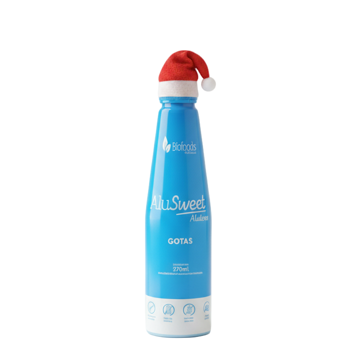 AluSweet Alulosa Gotas 270ml Edición Navidad