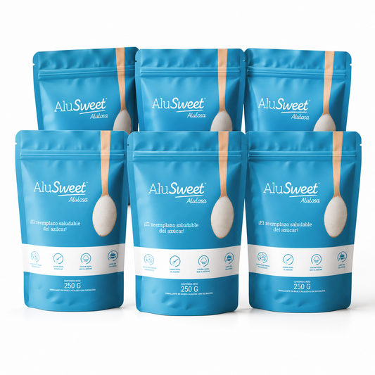 Pack 6 AluSweet Alulosa Polvo 250g